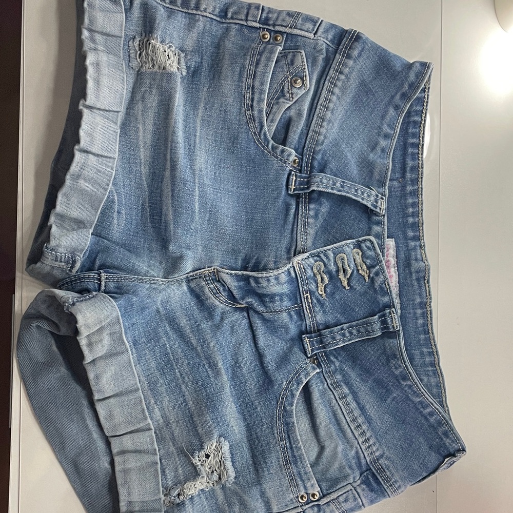 3 Jeans Shorts Mid Rise